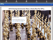 Tablet Screenshot of dpll.net